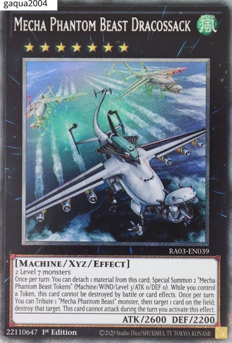 Mecha Phantom Beast Dracossack #ra03-en039