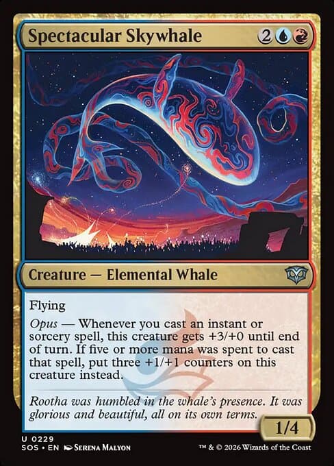 Spectacular Skywhale 2026 Magic: The Gathering Secrets of Strixhaven