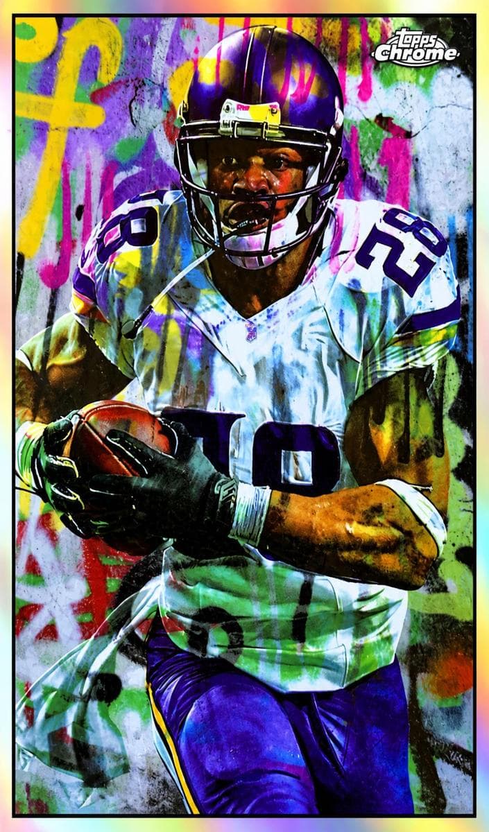 Adrian Peterson 2023 topps Topps Composite