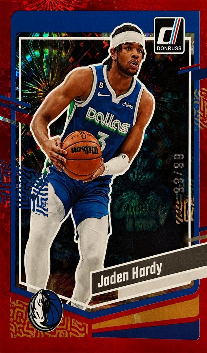 Jaden Hardy 2023 panini Donruss