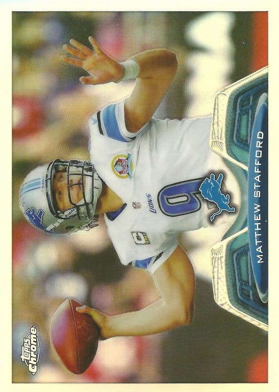 Matthew Stafford 2013 topps