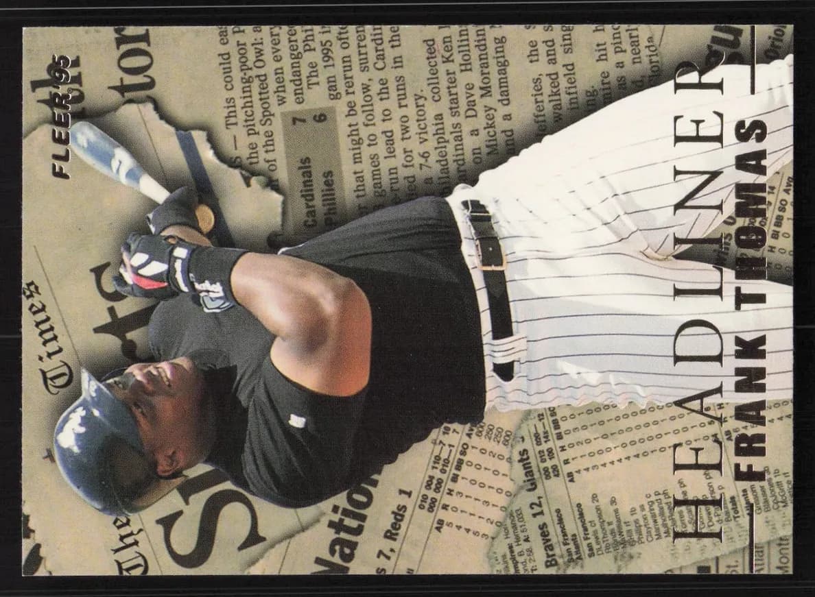 Chad Curtis 1995 fleer
