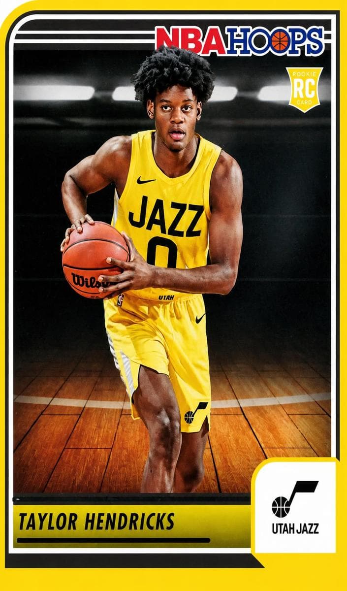 Taylor Hendricks 2023 panini Hoops Premium Stock