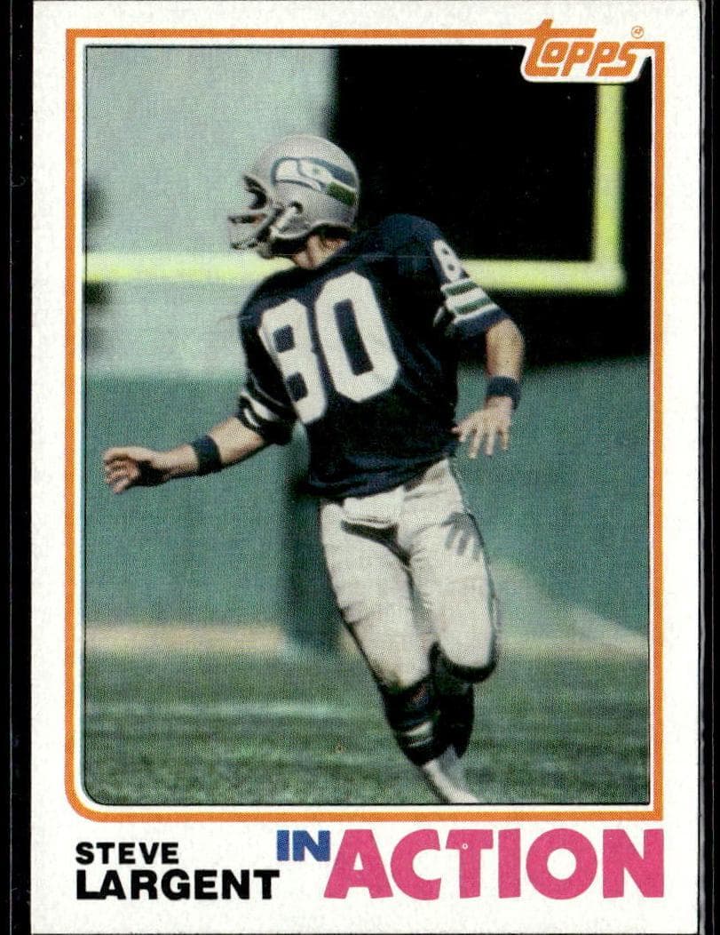 Steve Largent 1982 topps Topps