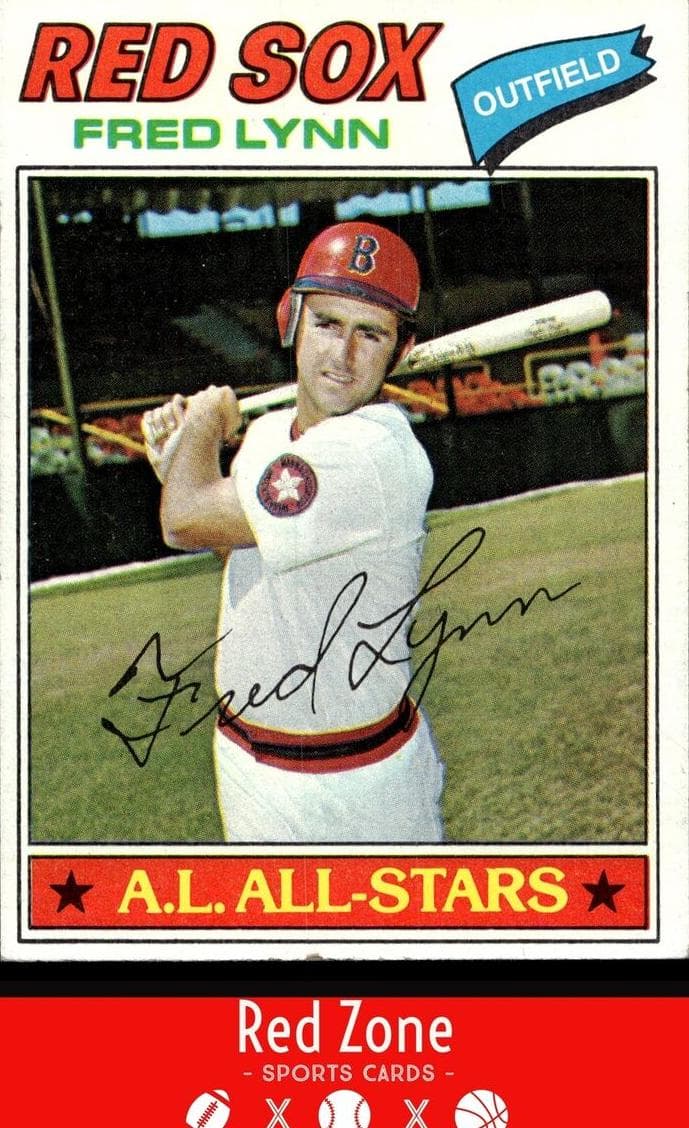 Fred Lynn 1977 topps Topps