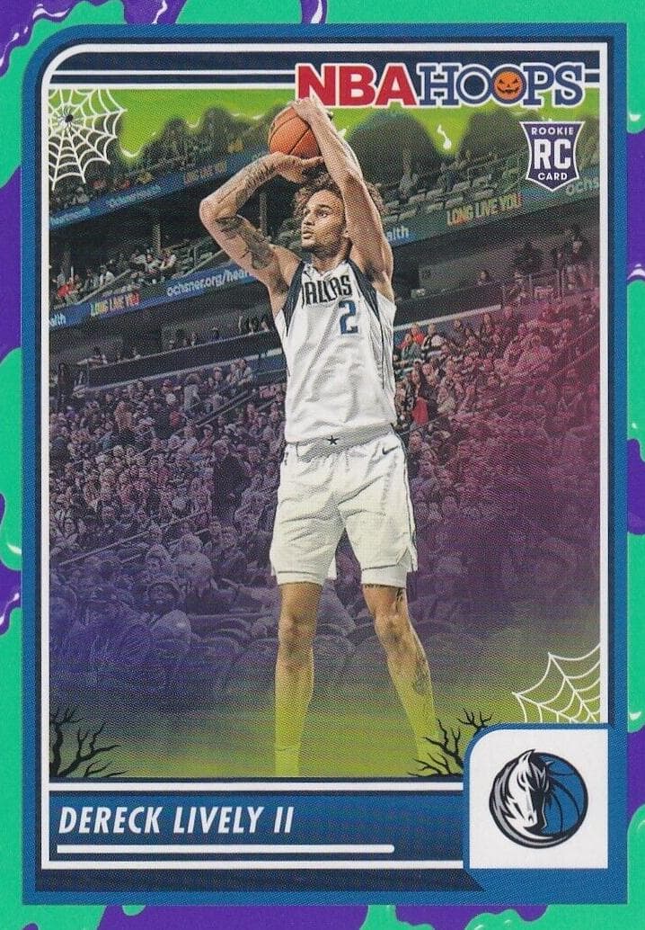 Dereck Lively II 2023 panini Hoops Haunted Hoops
