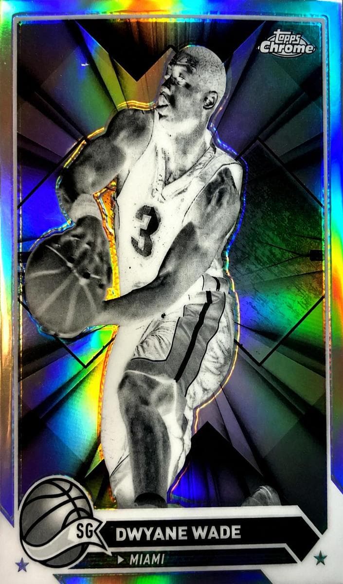 Dwyane Wade 2023 topps Topps Chrome