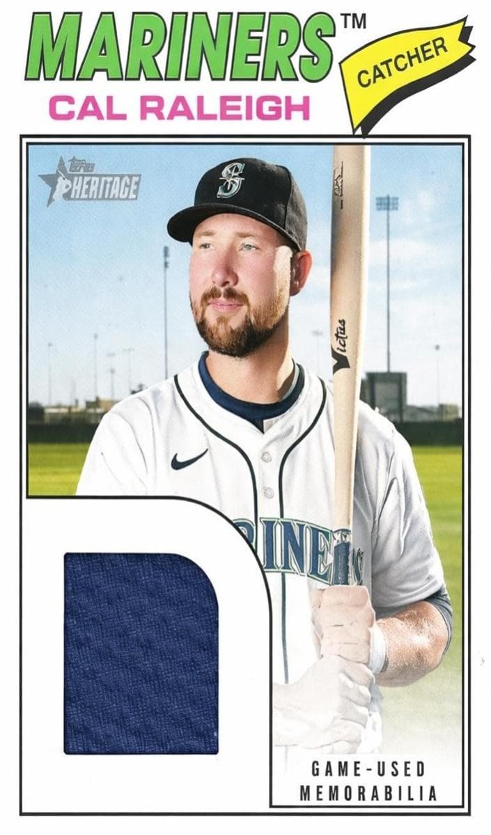 Cal Raleigh 2026 topps Topps Heritage