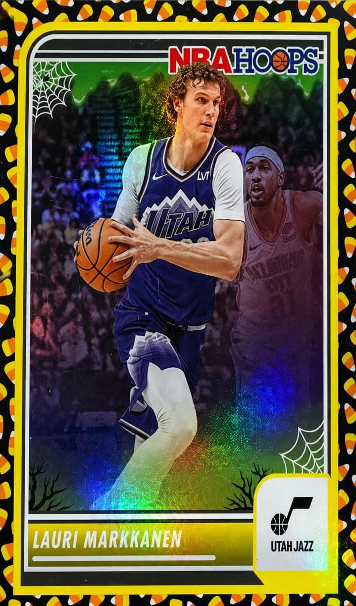 Lauri Markkanen 2023 panini Hoops Haunted Hoops