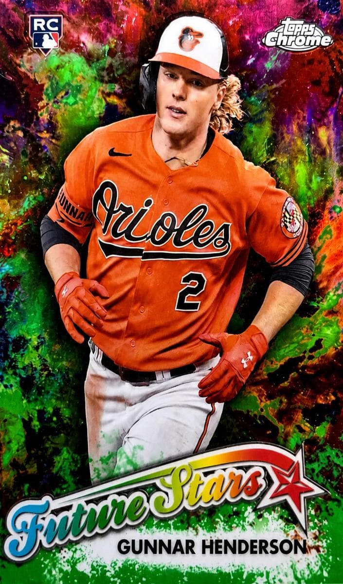 Gunnar Henderson 2023 topps Topps Chrome Update