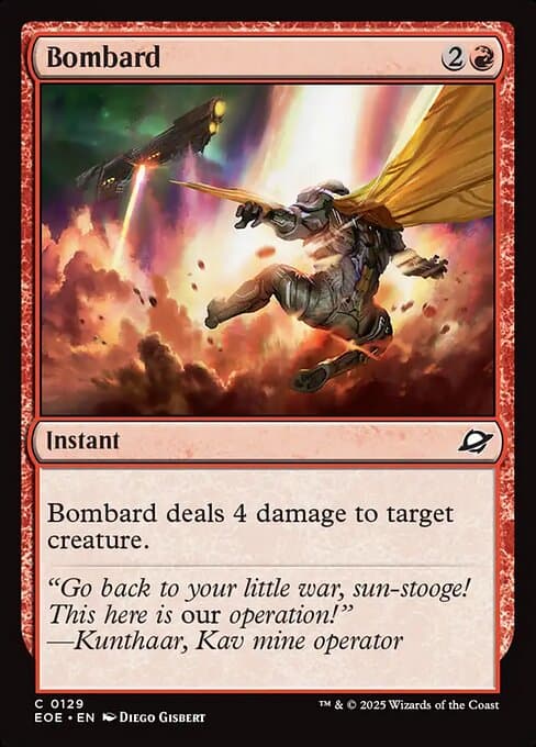 Bombard 2025 Magic: The Gathering Edge of Eternities Foil