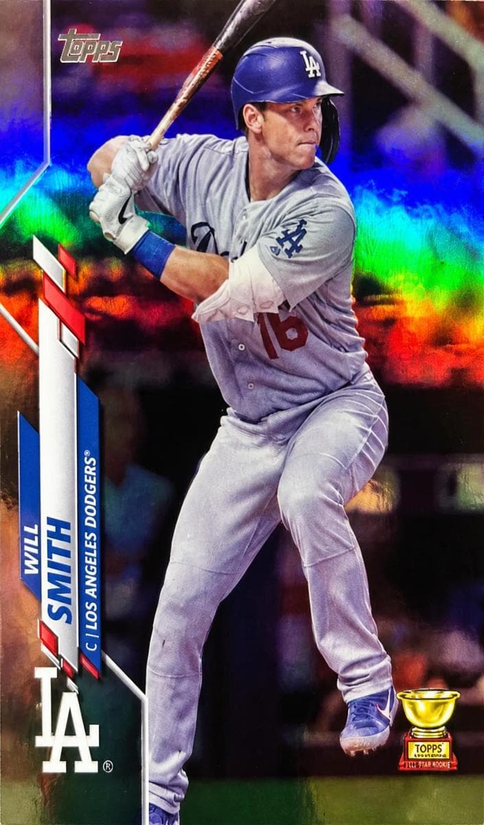 Will Smith 2020 topps Topps Chrome Sapphire Edition
