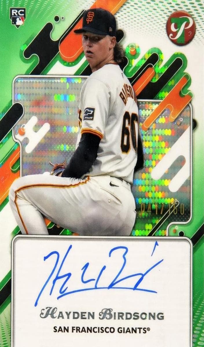 Hayden Birdsong 2025 topps Topps Pristine