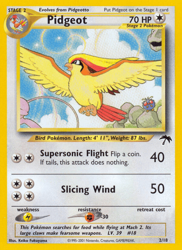 Pidgeot 2001 Pokemon