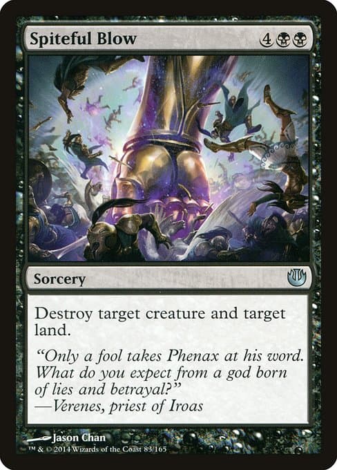 Spiteful Blow 2014 Magic: The Gathering