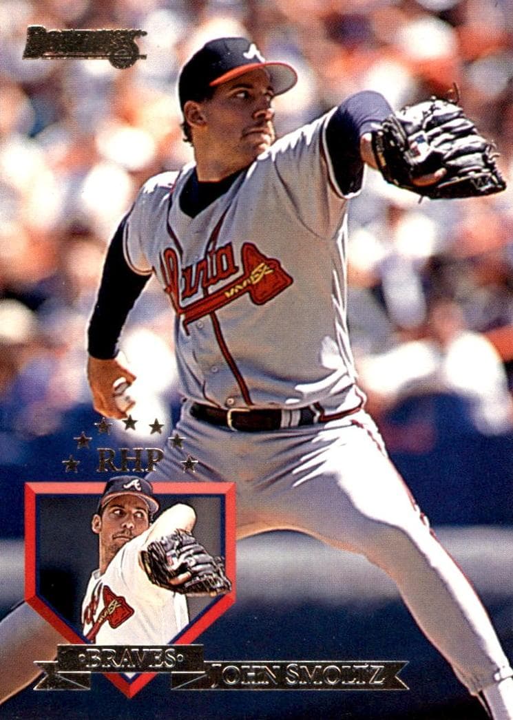 John Smoltz 1995 panini Donruss