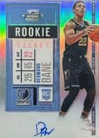 Desmond Bane 2020 panini Panini Contenders Optic