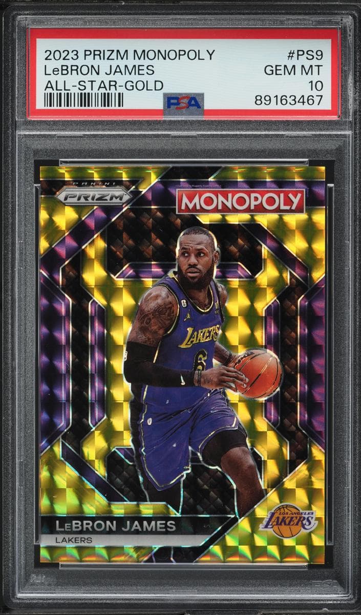 LeBron James 2023 panini Panini Prizm Monopoly