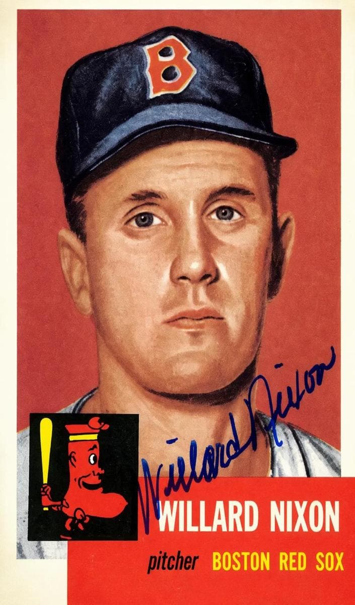 Willard Nixon 1953 topps Topps