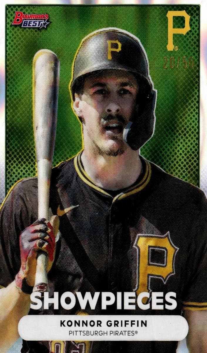 Konnor Griffin 2025 bowman Bowman Best