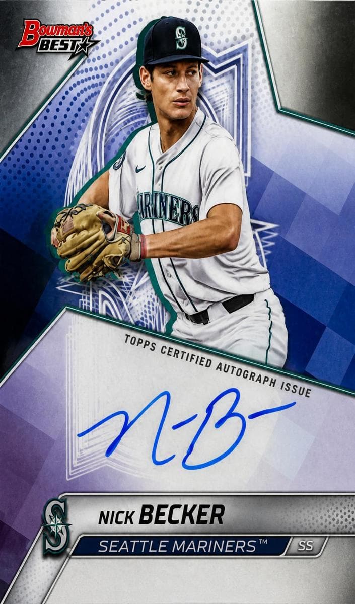 Nick Becker trading card
