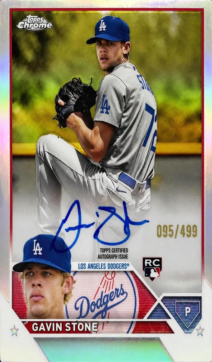 Gavin Stone 2023 topps Topps Chrome Update