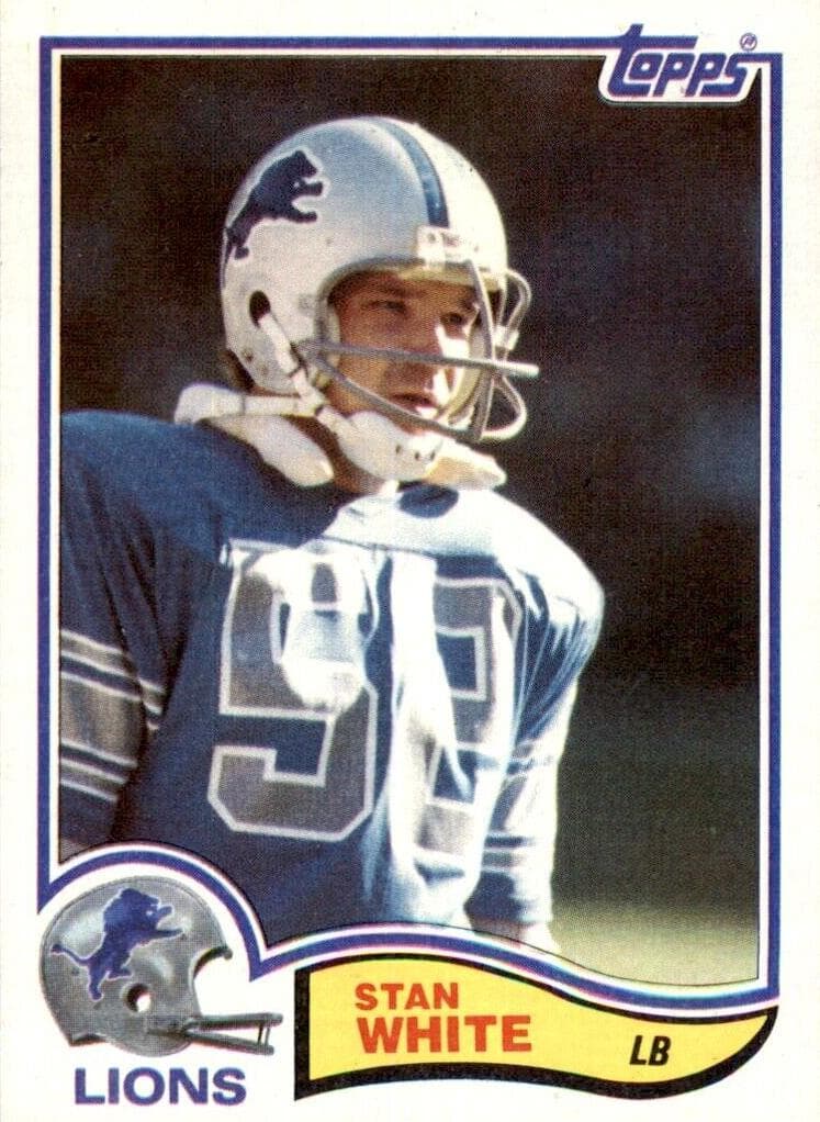 Stan White trading card