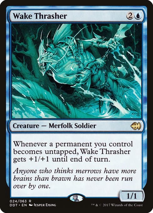 Wake Thrasher 2017 Magic: The Gathering Duel Deck: Merfolk vs. Goblins