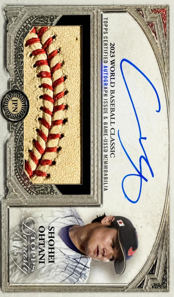 Shohei Ohtani 2023 topps Topps Dynasty