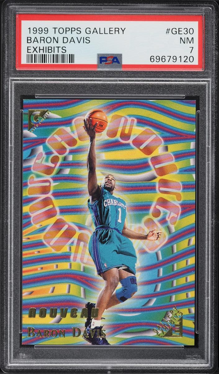 Baron Davis 1999 topps Topps Gallery