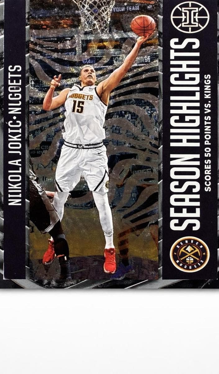 Nikola Jokic 2020 panini Panini Illusions