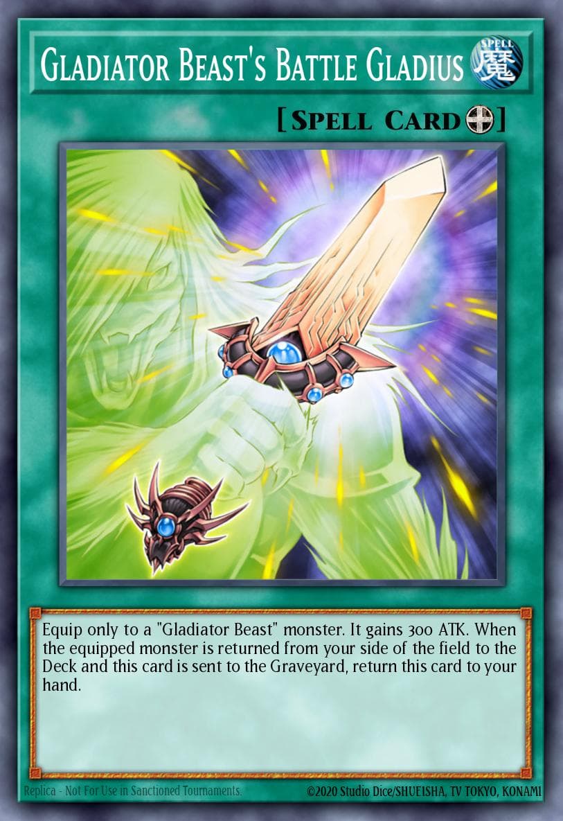 Gladiator Beast's Battle Gladius 2007 Yu-Gi-Oh! Gladiator's Assault