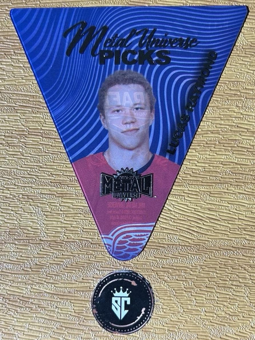 Lucas Raymond 2021 fleer SkyBox Metal Universe