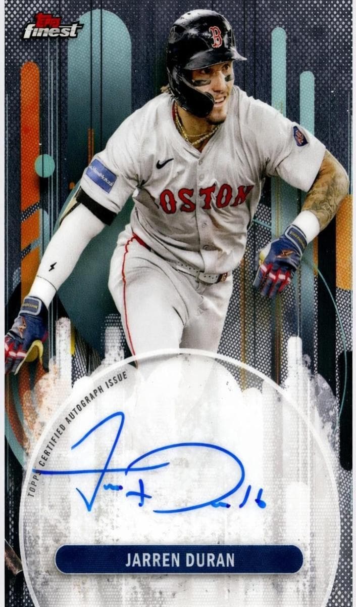 Jarren Duran 2025 topps Topps Finest