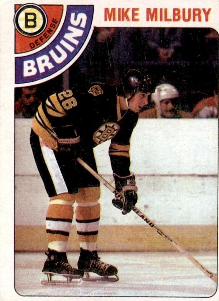 Mike Milbury 1978 topps Topps