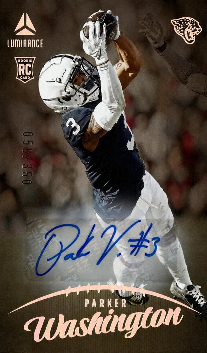 Parker Washington 2023 panini Panini Luminance