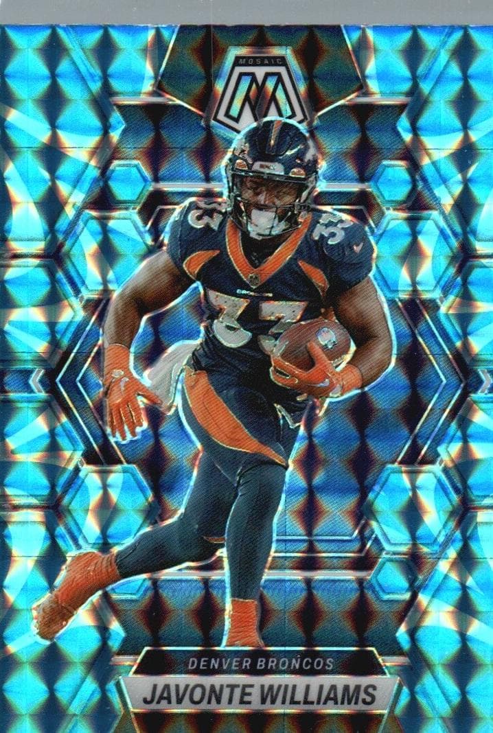 Javonte Williams 2023 panini Panini Mosaic