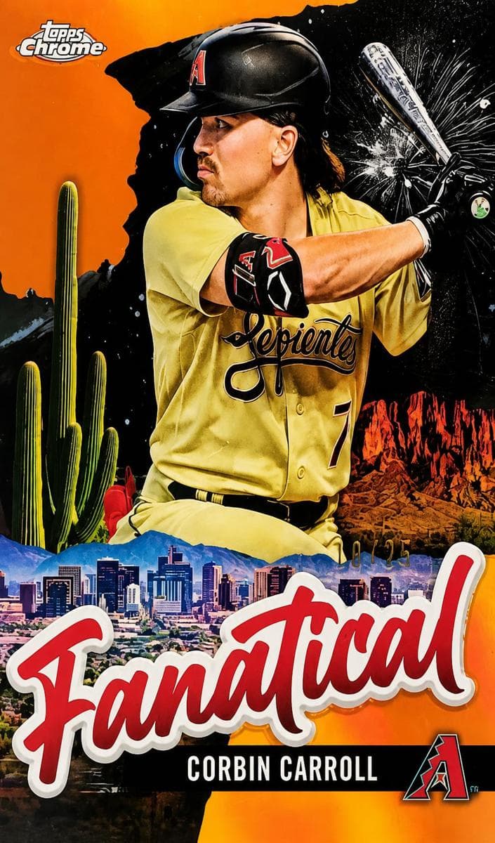 Corbin Carroll 2024 topps Topps Chrome