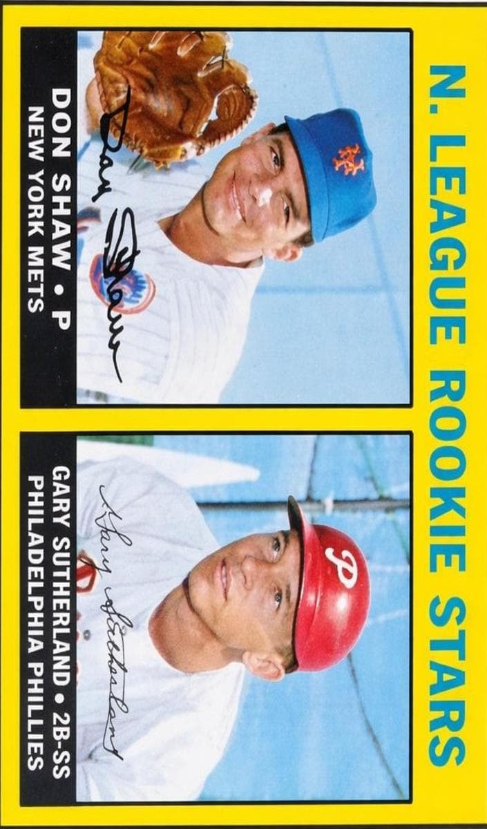 N. League Rookie Stars (Don Shaw / Gary Sutherland) #587