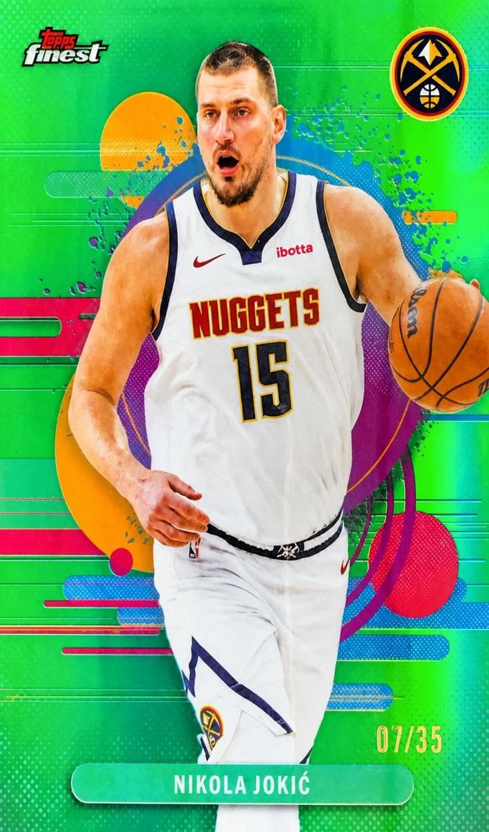 Nikola Jokic 2025 topps Topps Finest