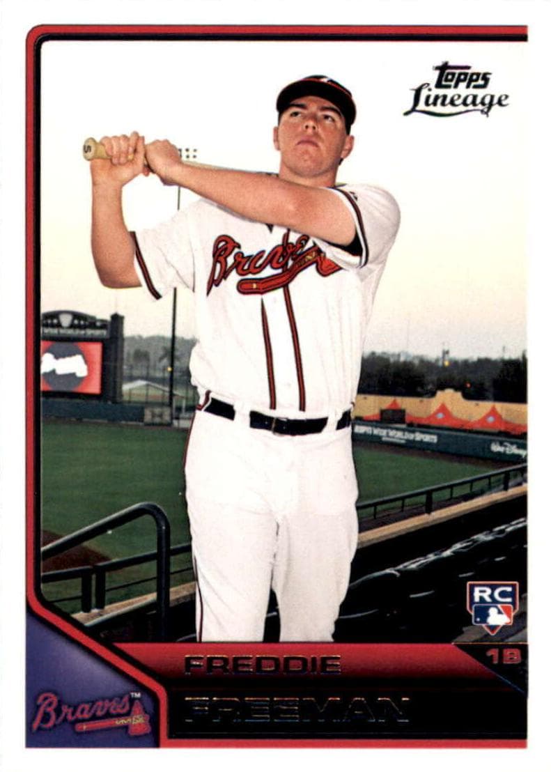 Freddie Freeman 2011 topps Lineage