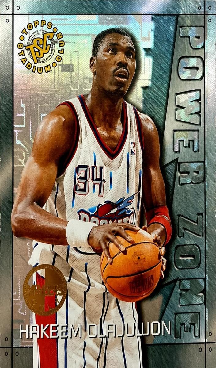 Hakeem Olajuwon 1995 unknown Stadium Club