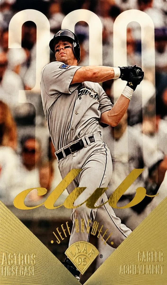 Jeff Bagwell 1995 leaf