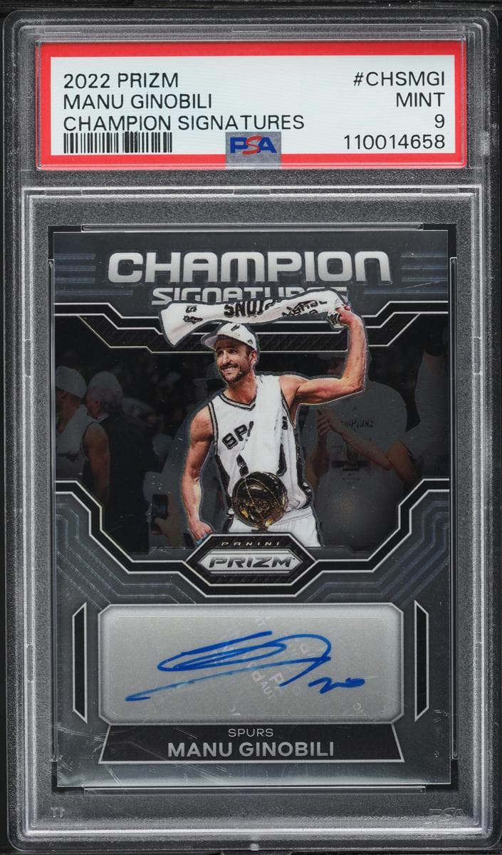 Manu Ginobili 2022 panini Panini Prizm