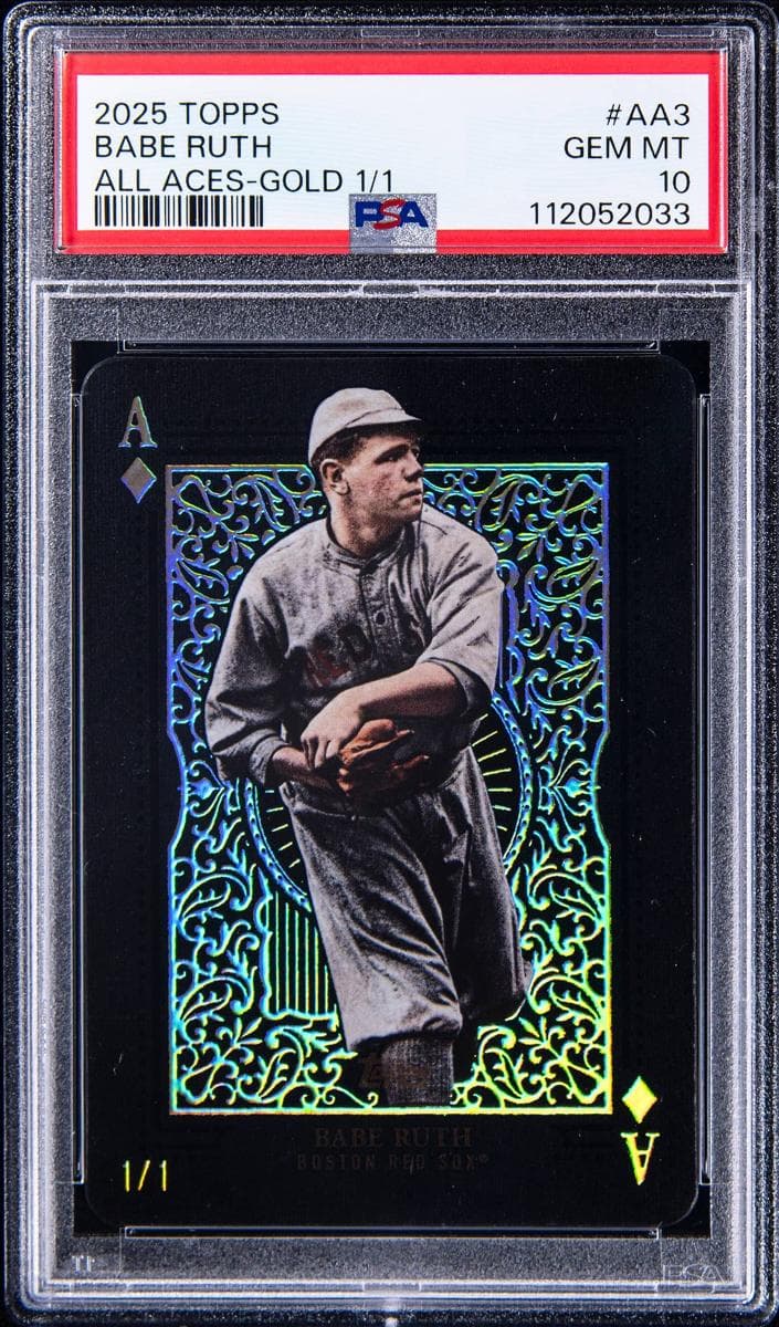 Babe Ruth 2025 topps Topps