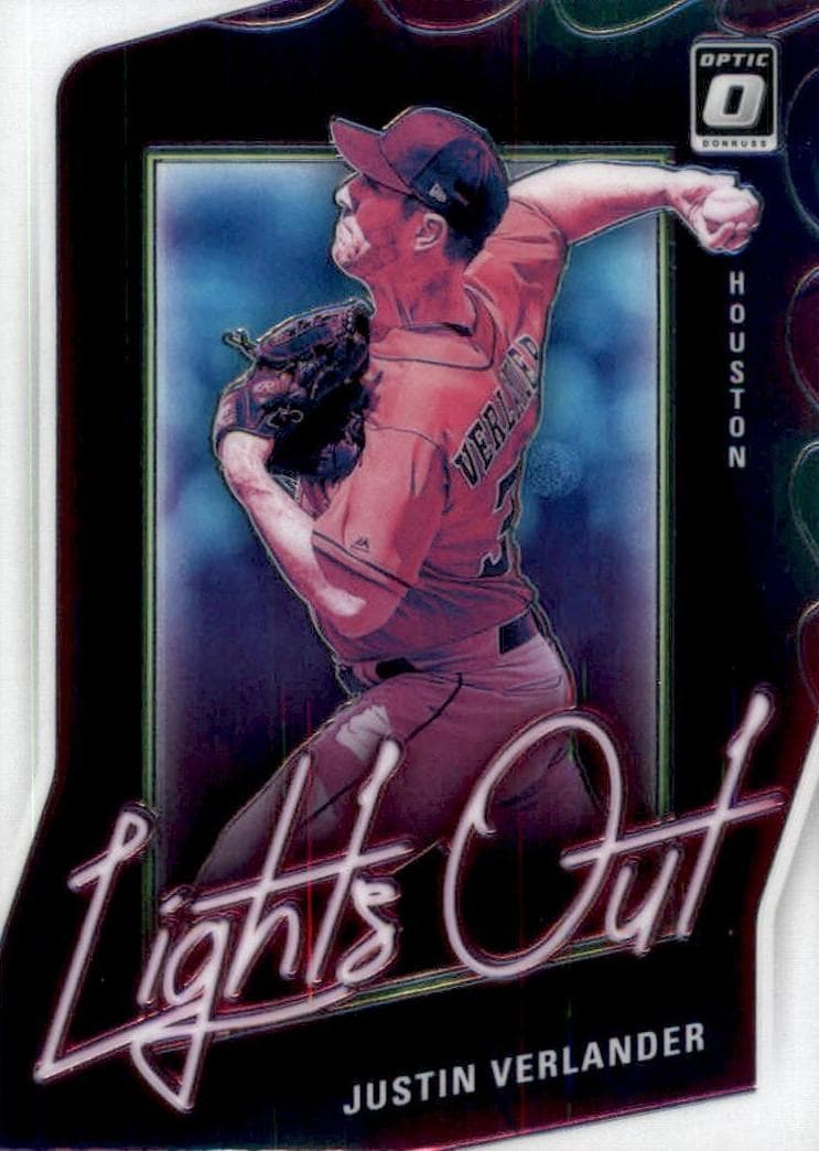 Justin Verlander 2021 panini Optic