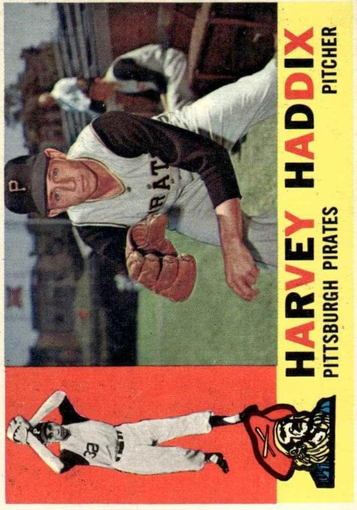 Harvey Haddix 1960 topps Topps