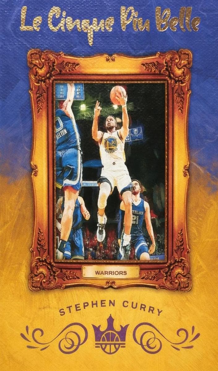 Stephen Curry 2021 panini Panini Court Kings