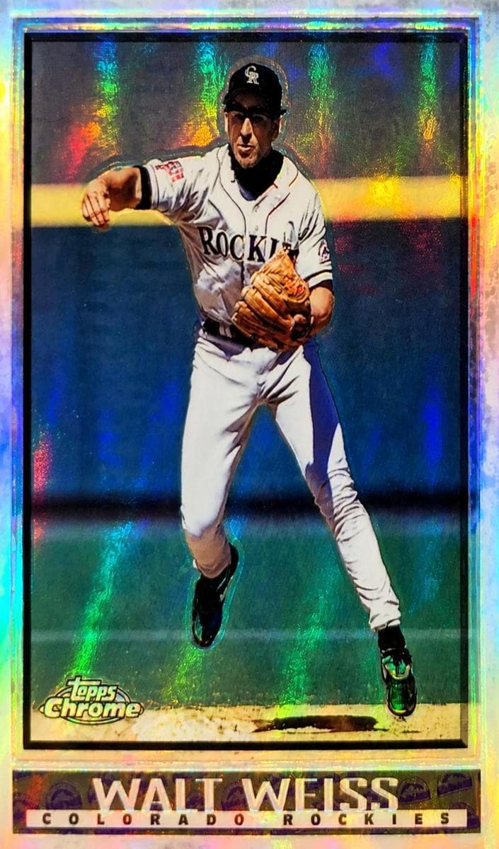 Walt Weiss 1998 topps Topps Chrome