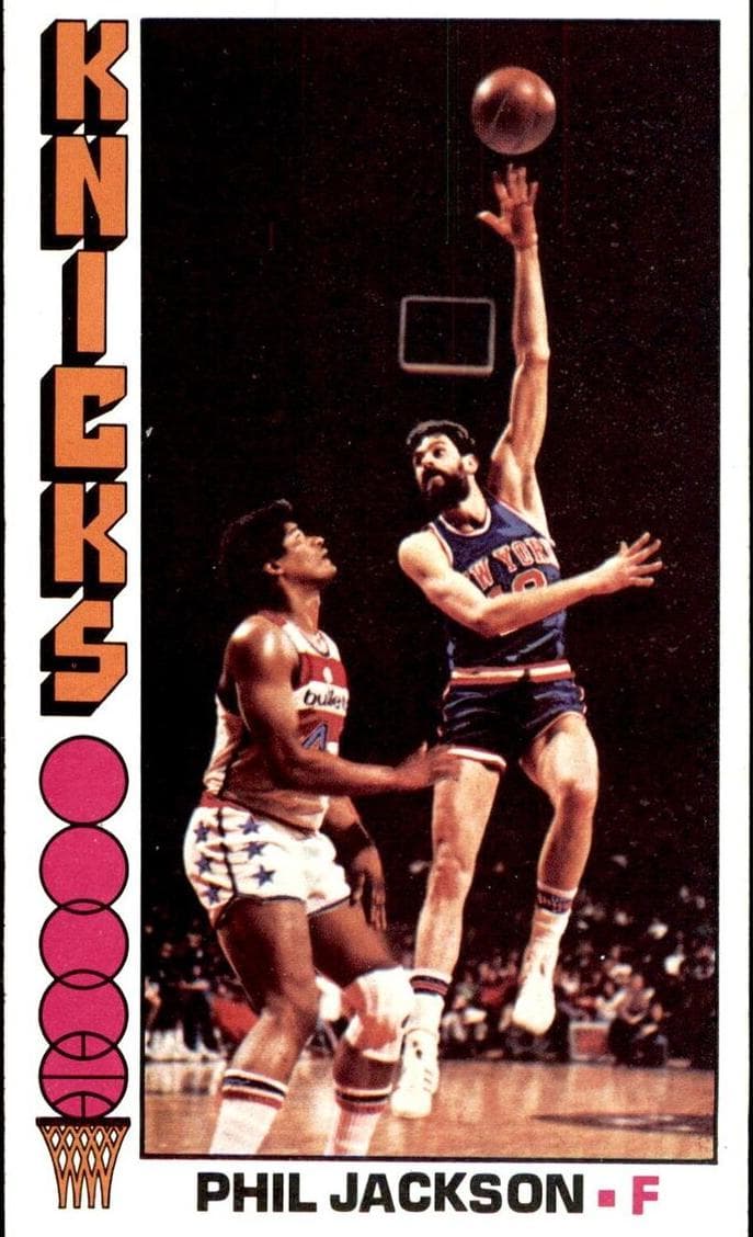 Phil Jackson 1976 topps Topps
